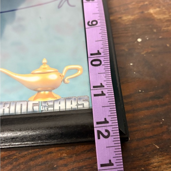 Vintage Signed The Blue Genie Framed Photo - Picture 5 of 6